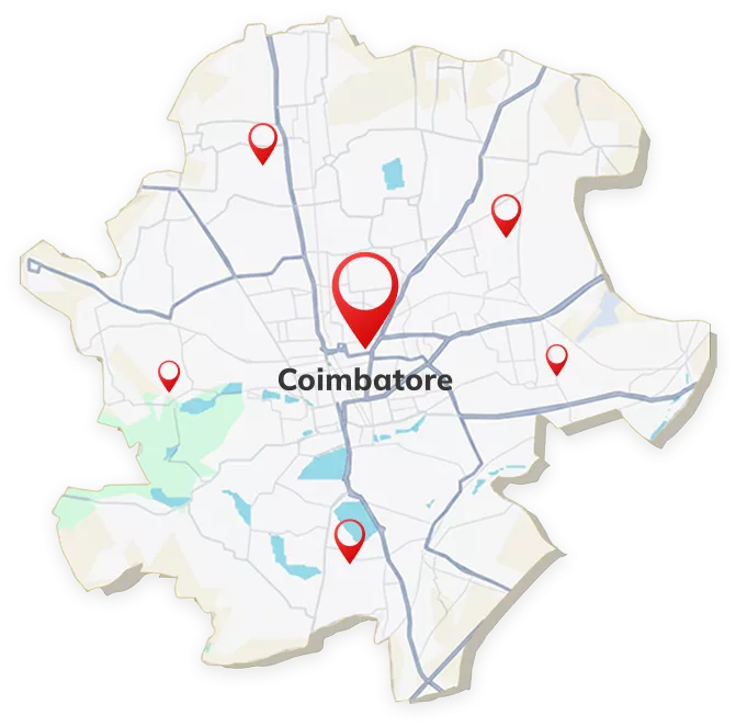Coimbatore Map